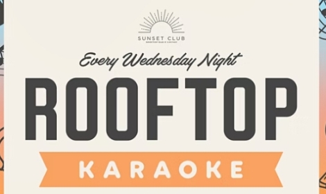 Rooftop Karaoke at Sunset Club