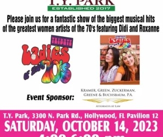 Tribute To The Ladies Of The 70’s Free Concert
