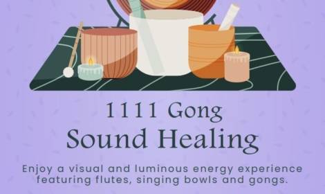 1111 Gong Sound Healing