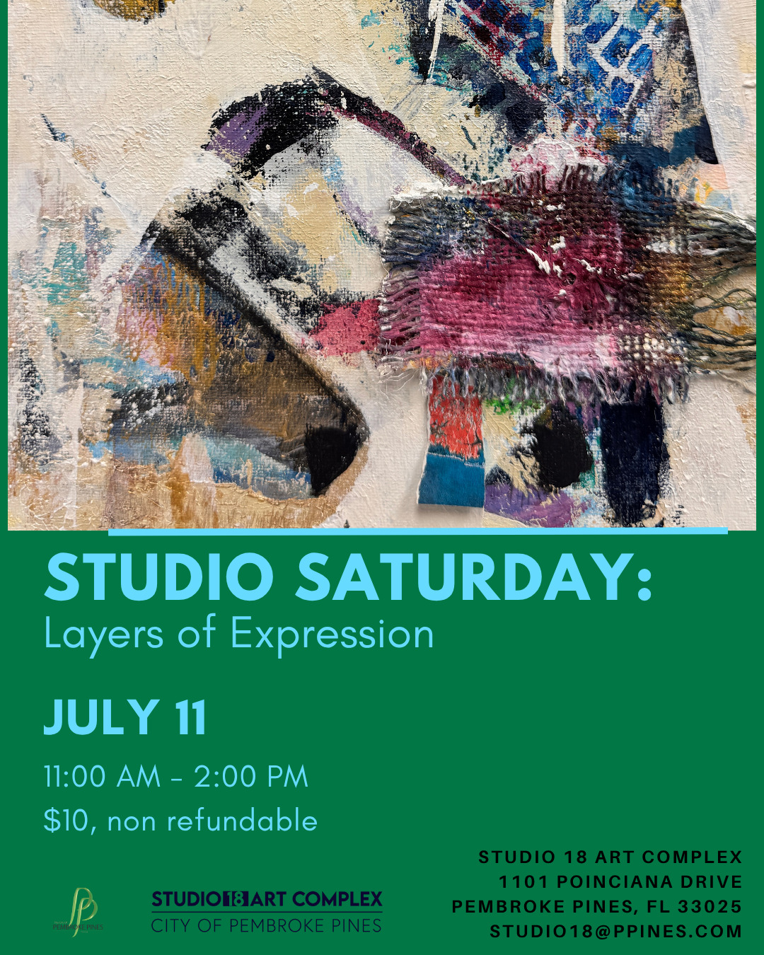 Studio Saturday: Layers of Expression