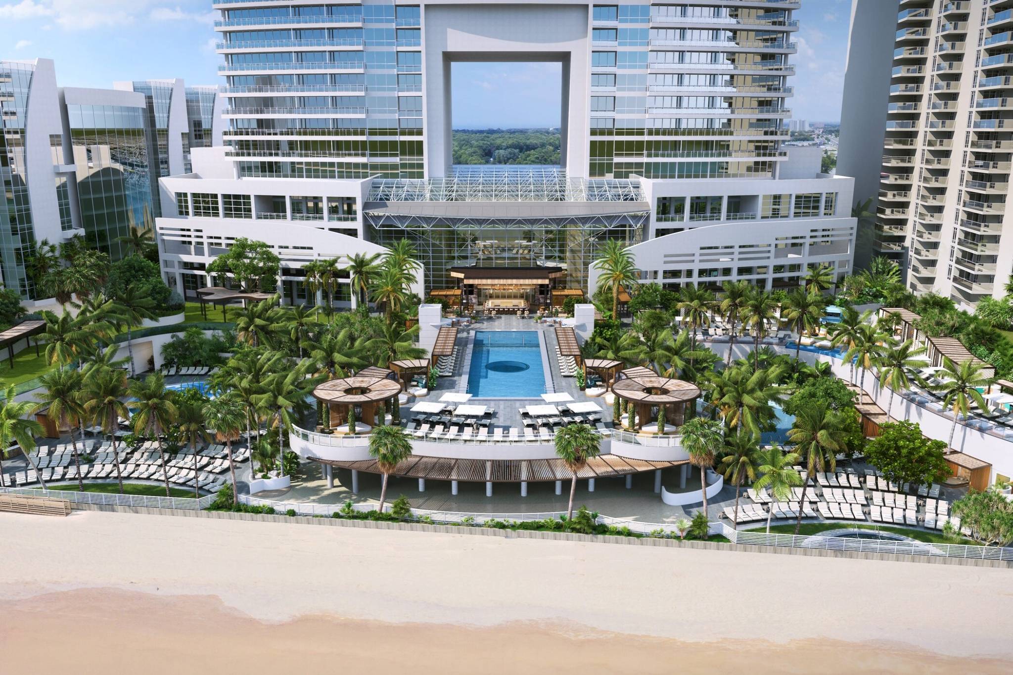 Diplomat Beach Resort begins its transformation to Hilton's Signia