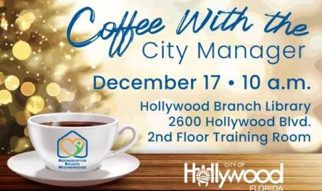 Coffee with the City Manager