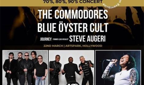 70s, 80s, 90s RETRO Concert: The Commodores, Blue Öyster Cult, Steve Augeri