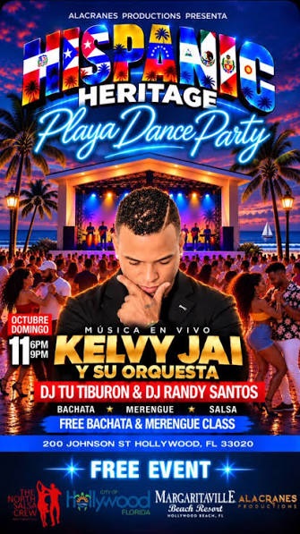 Hispanic Heritage Playa Dance Party